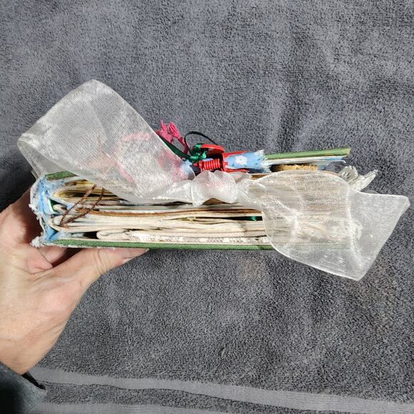 "Victorian Girl" Junk Journal-Hard Cover 8.5in x 6in x 1.5in 114 pages - Picture 3 of 13